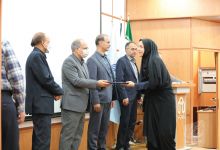 گزارش تصویری مراسم تجلیل از کارکنان نمونه 1400
